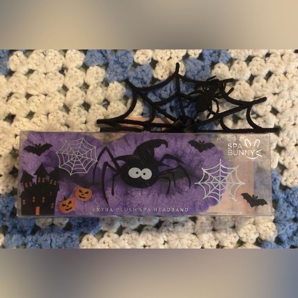 Purple Extra-Plush Spa Headband